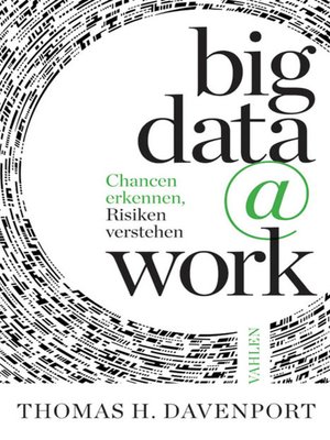 cover image of big data @ work